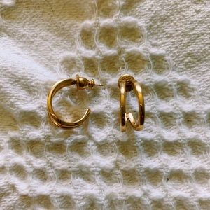 Gold Hoop Earrings